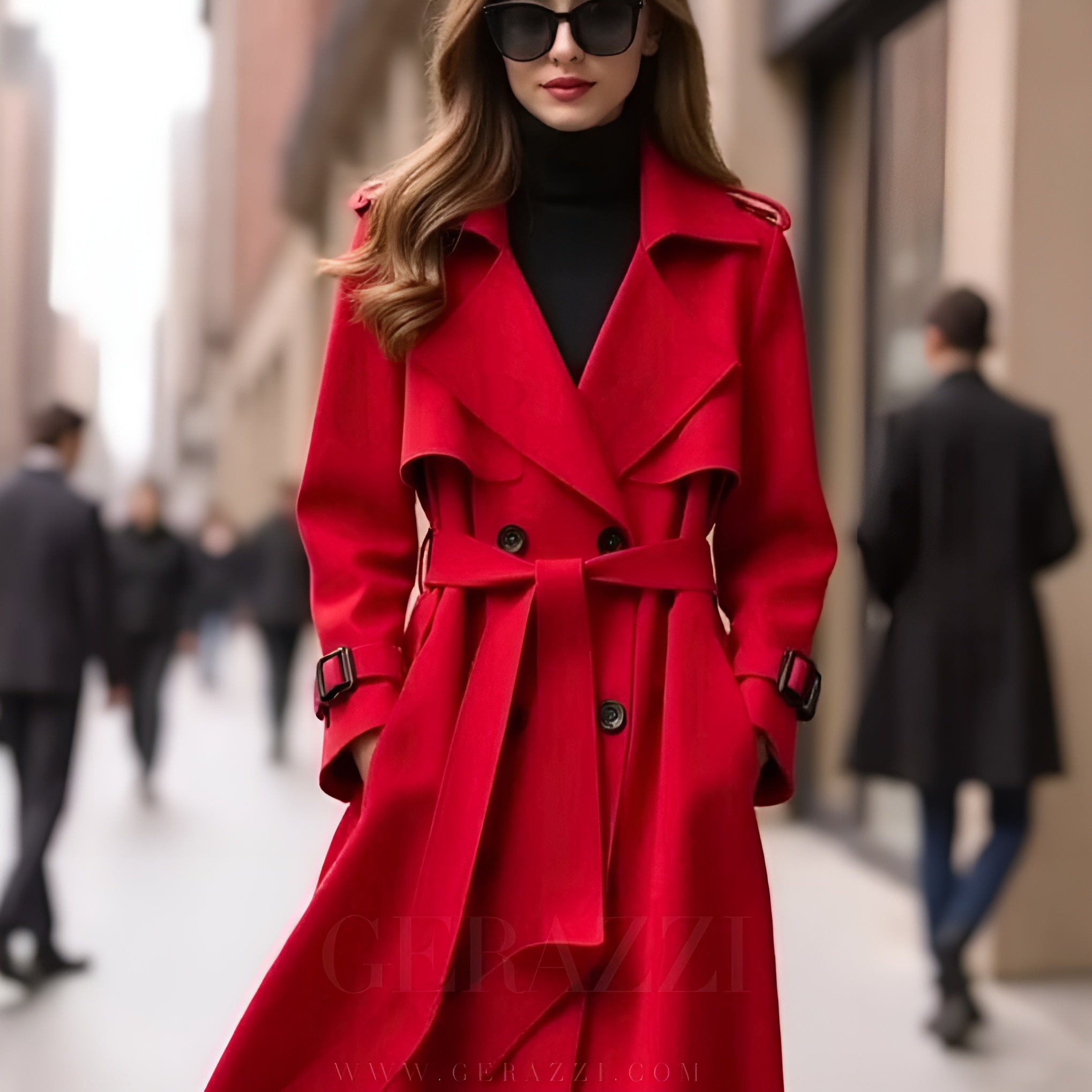Tijdloze elegante trenchcoat