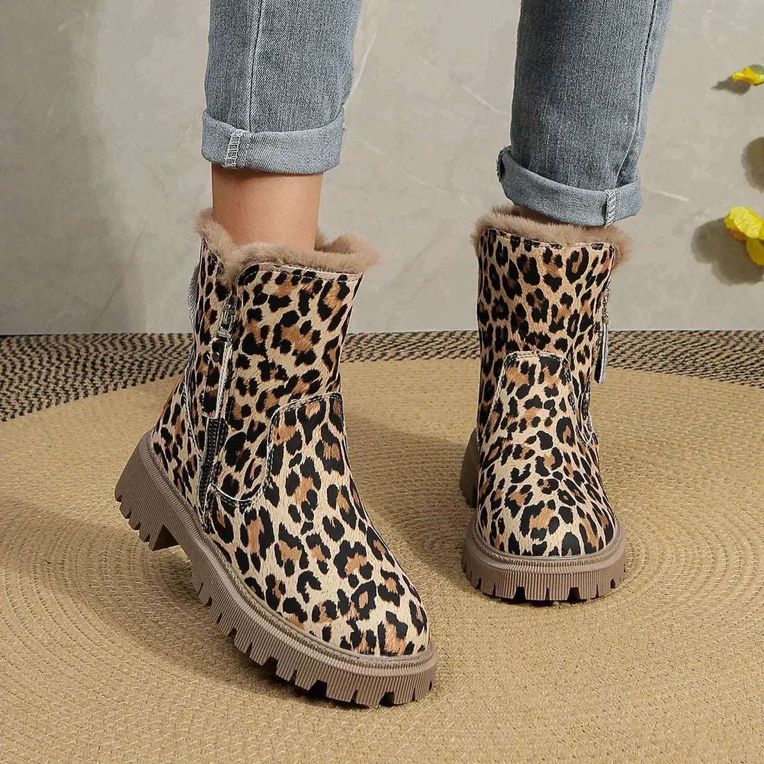 Stivali Leopardo