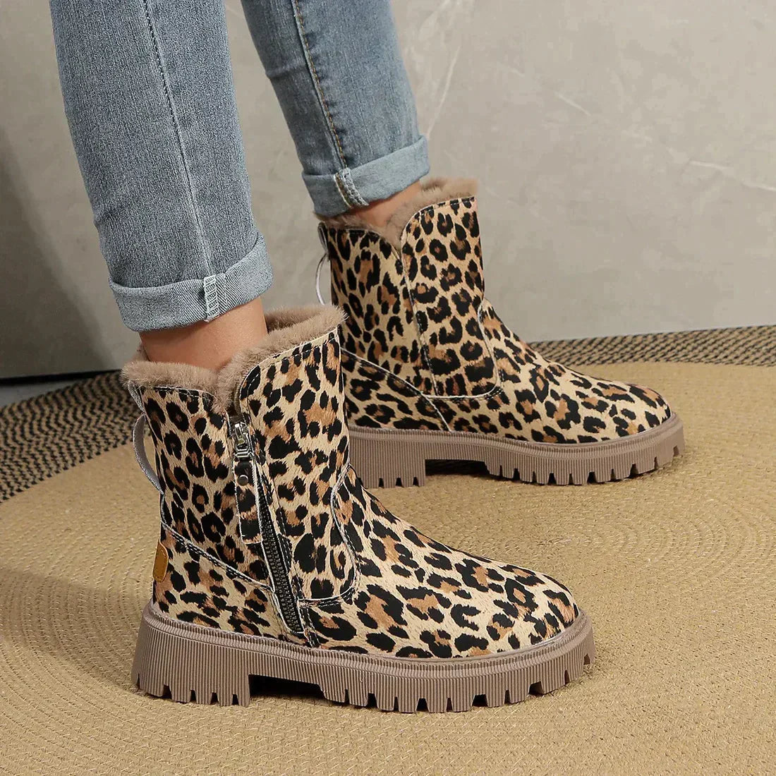 Stivali Leopardo