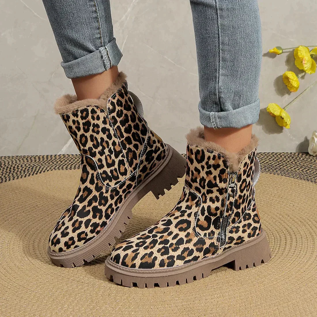 Stivali Leopardo