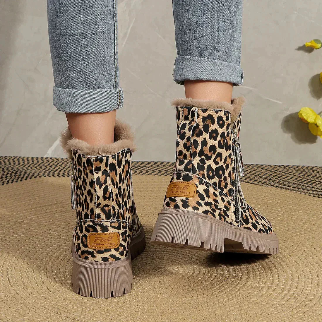 Stivali Leopardo