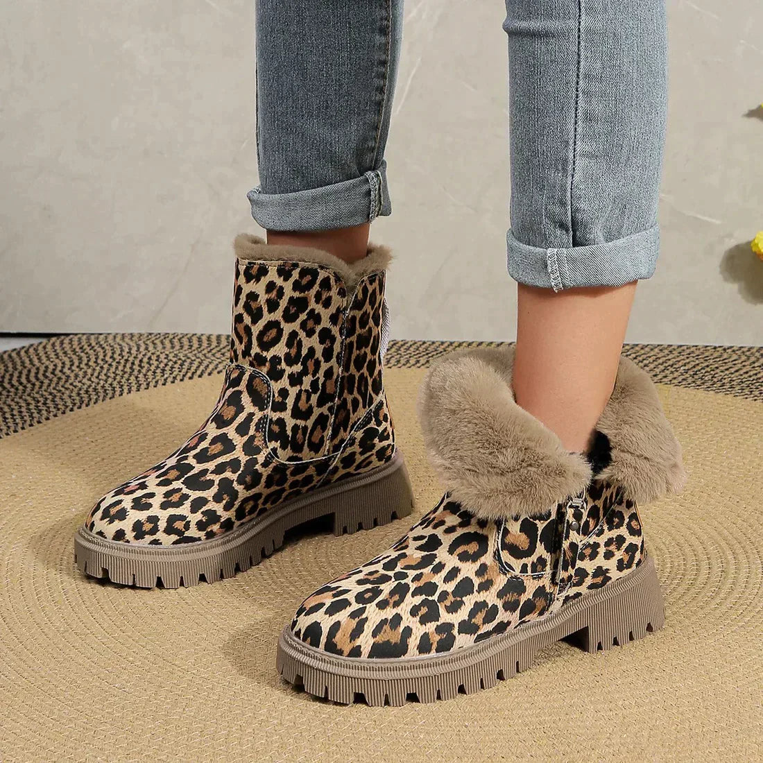 Stivali Leopardo