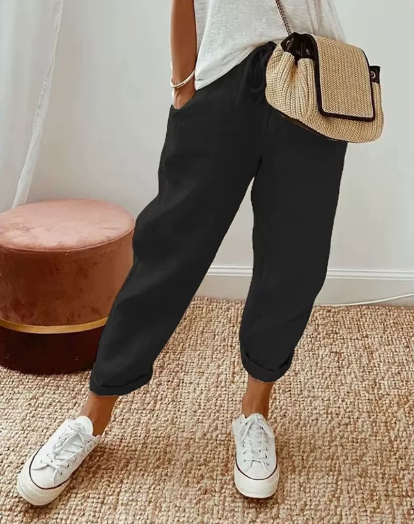 Pantaloni di lino