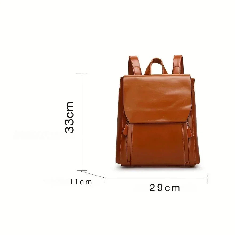 Hannelore – Vintage rugzak-handtas met gewatteerd motief