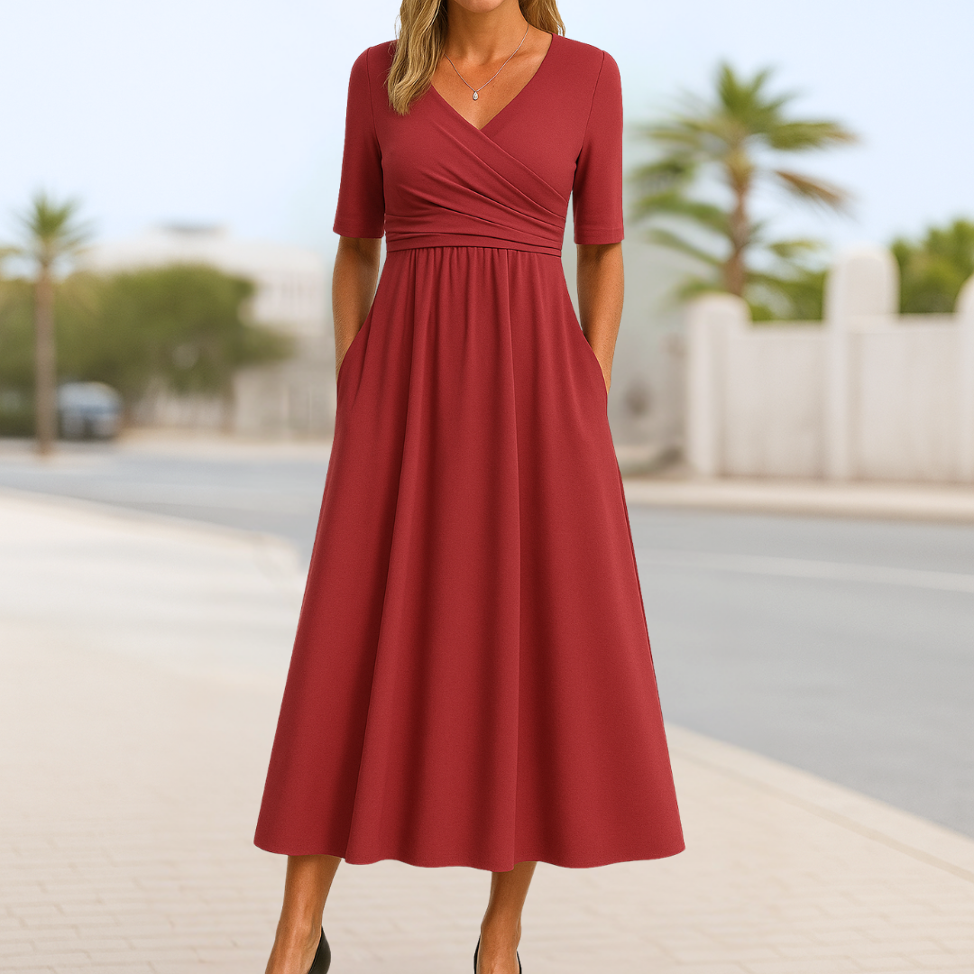 Elegante en flatterende jurk