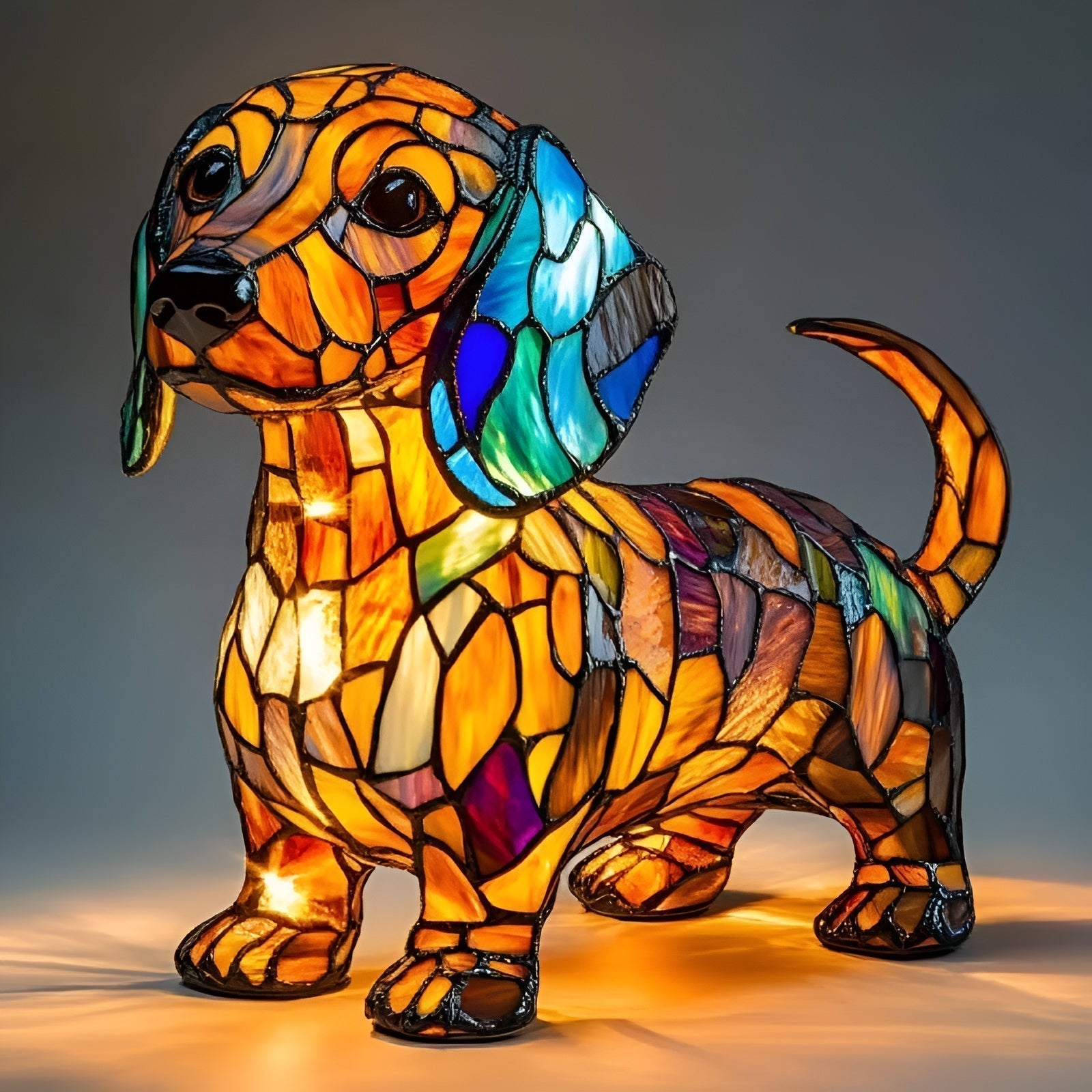 Bijou – Stralende Teckel Lamp