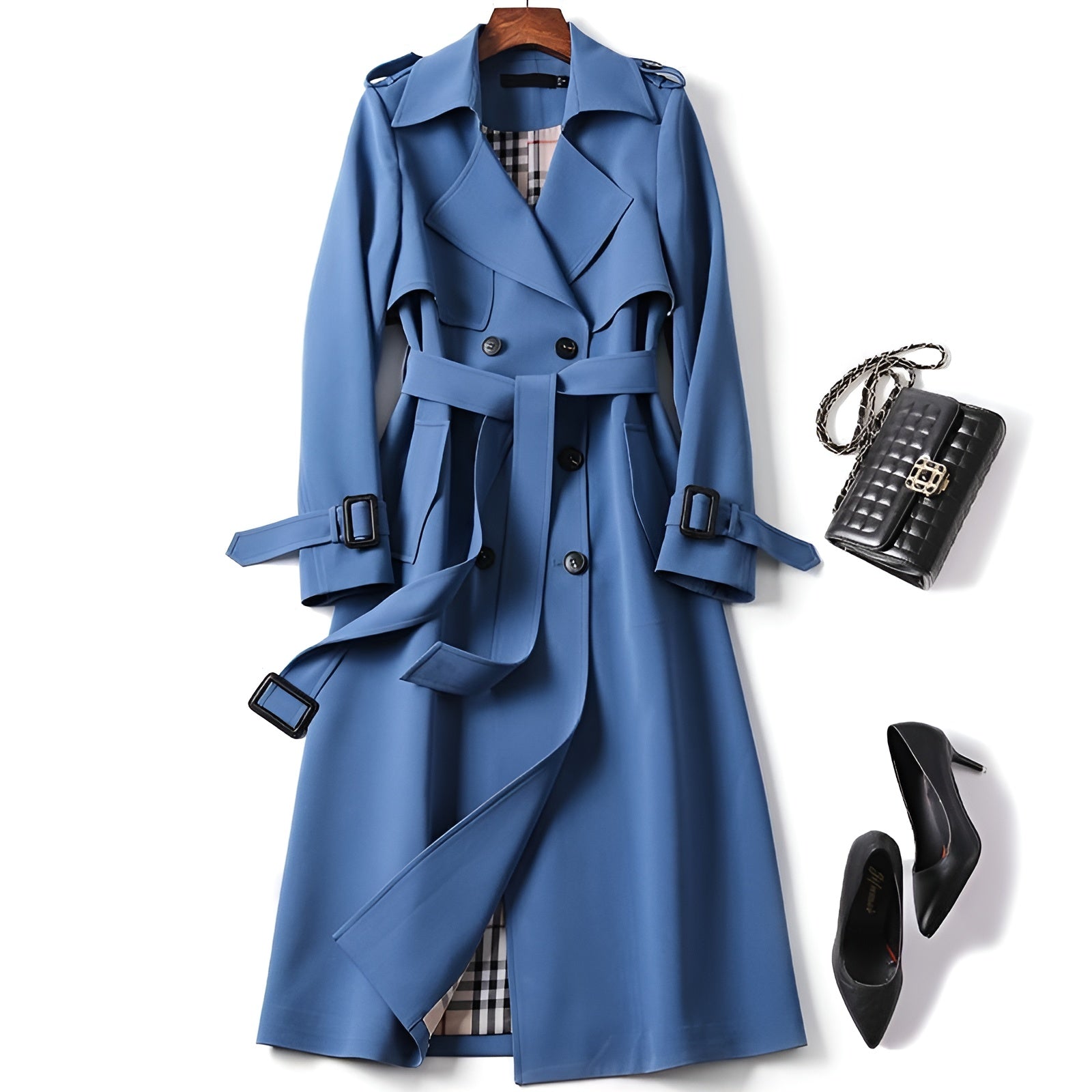Tijdloze elegante trenchcoat