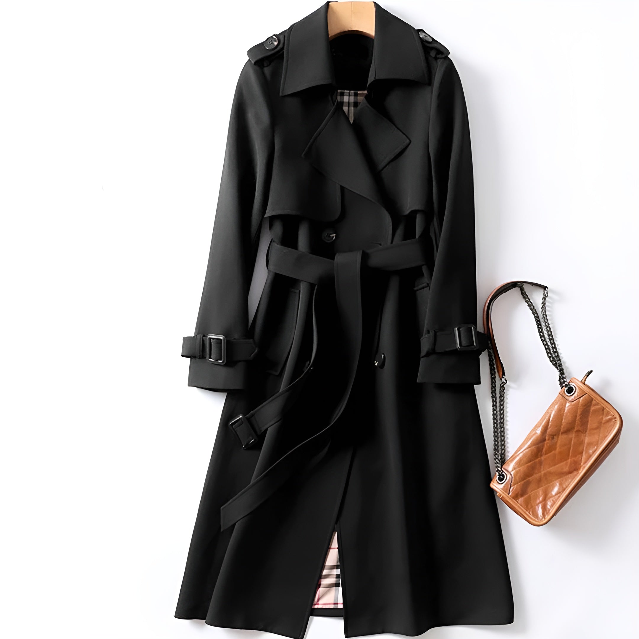 Tijdloze elegante trenchcoat