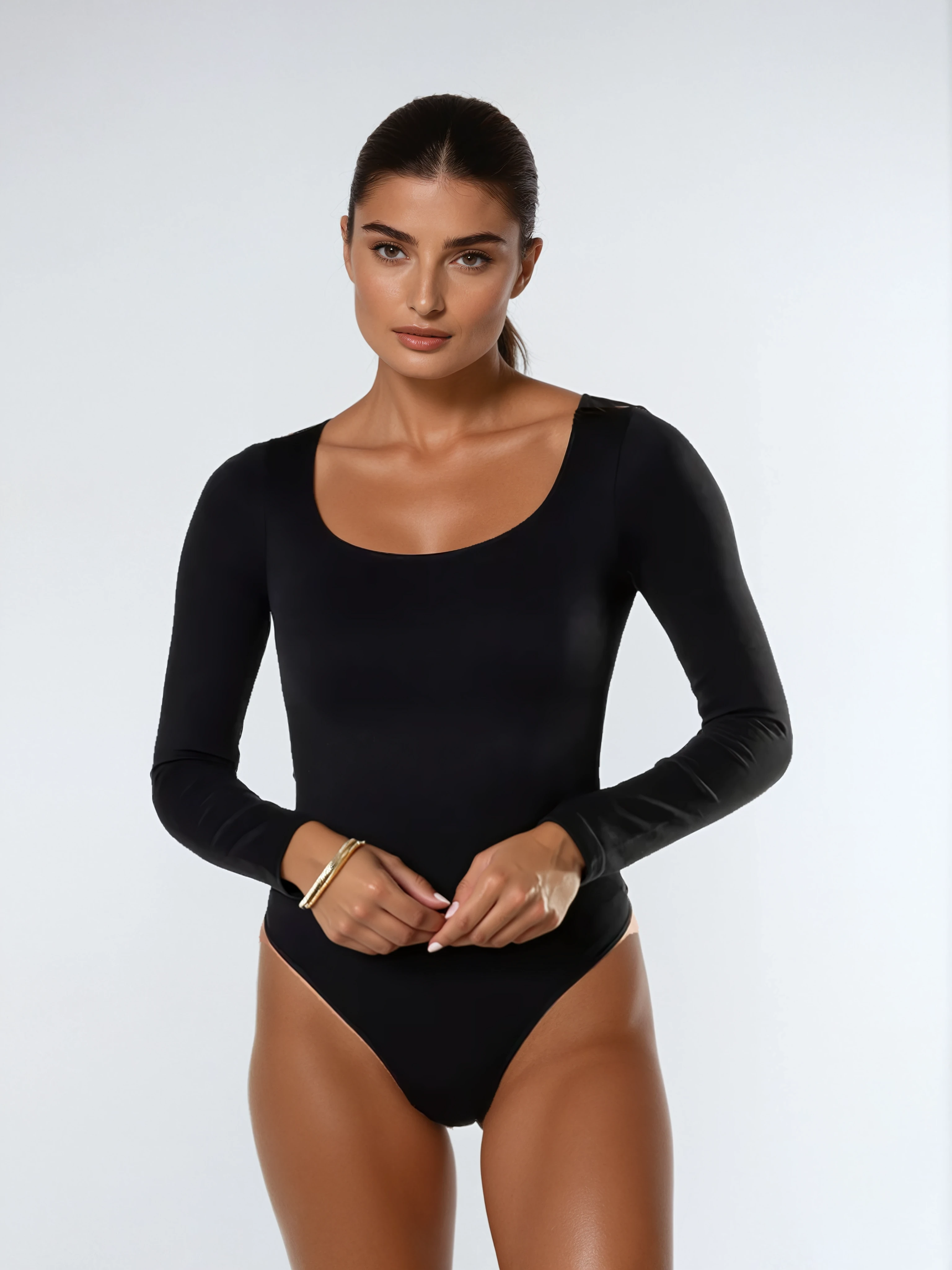 Elegante Bodysuit met Lange Mouwen