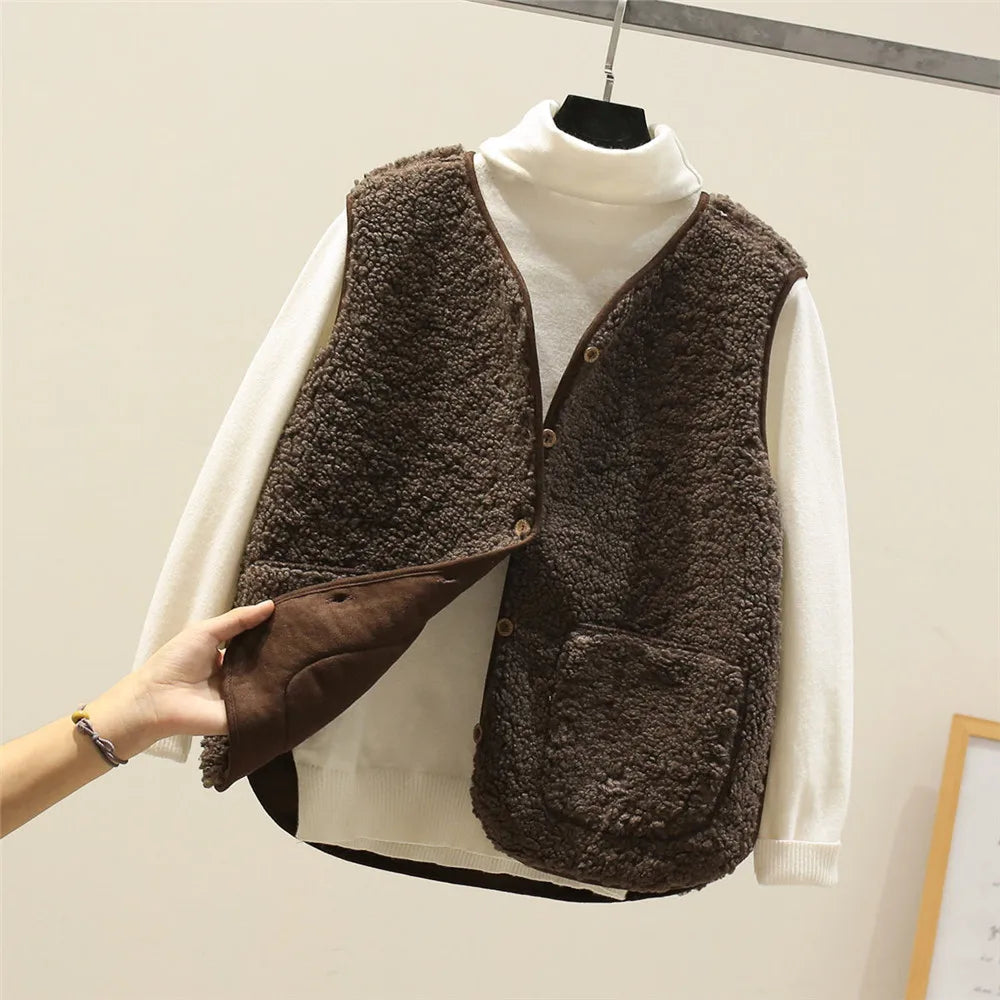 Shearling Vest