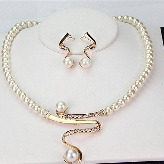 Natuurlijke parelmoer set