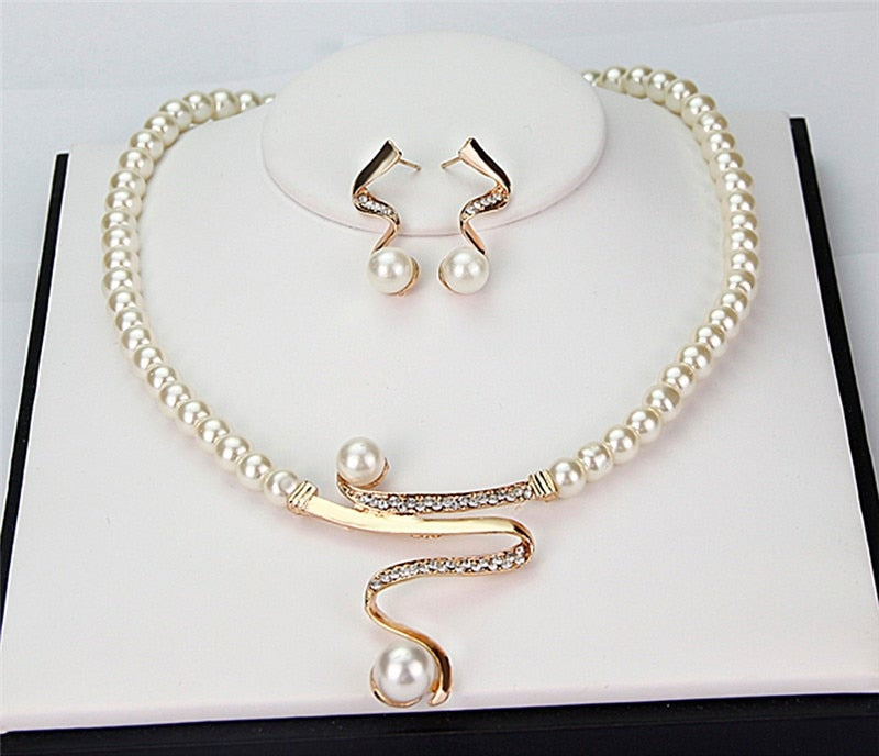 Natuurlijke parelmoer set