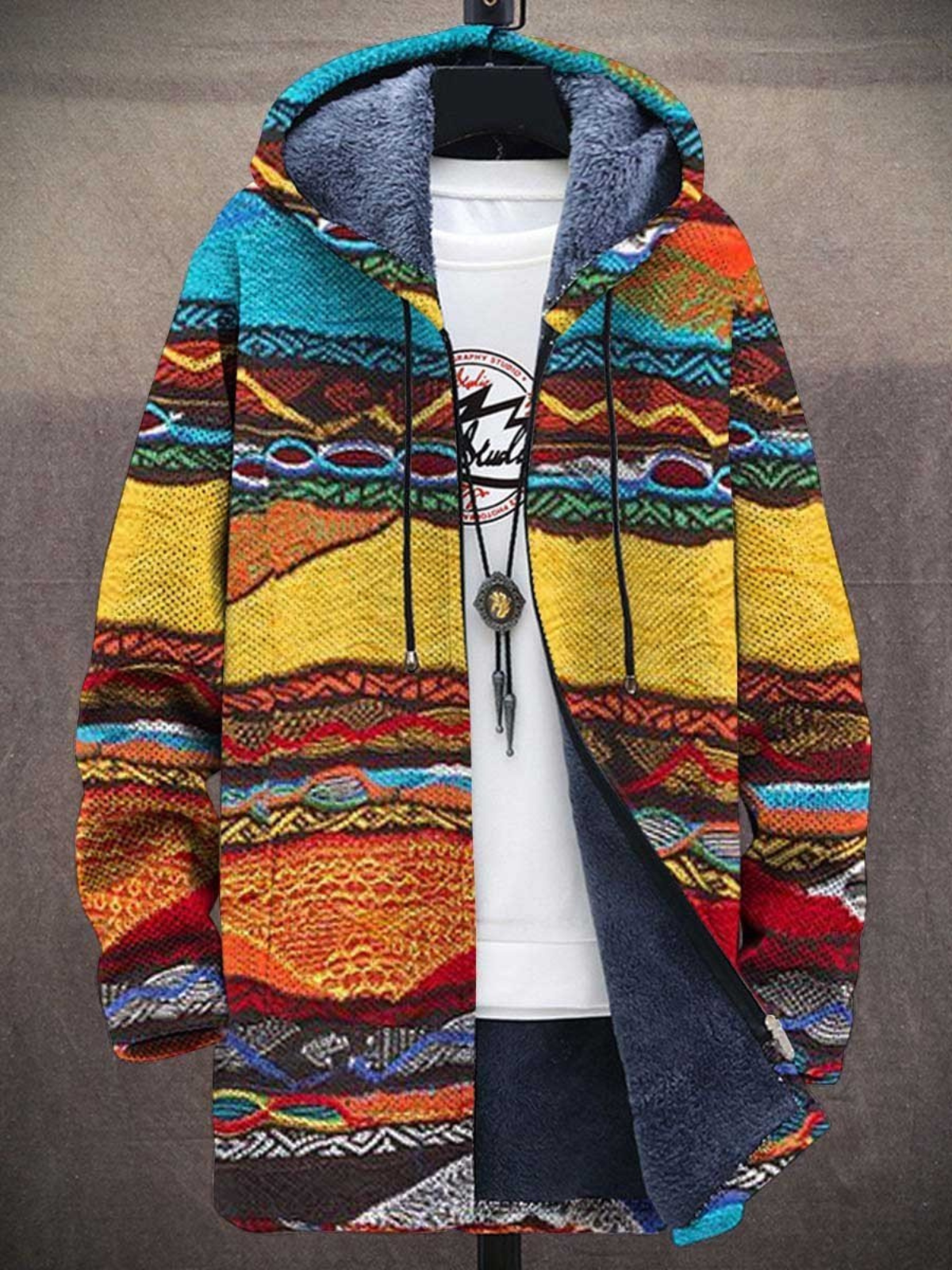 Jindalee |Luxe vest met artistieke inspiratie