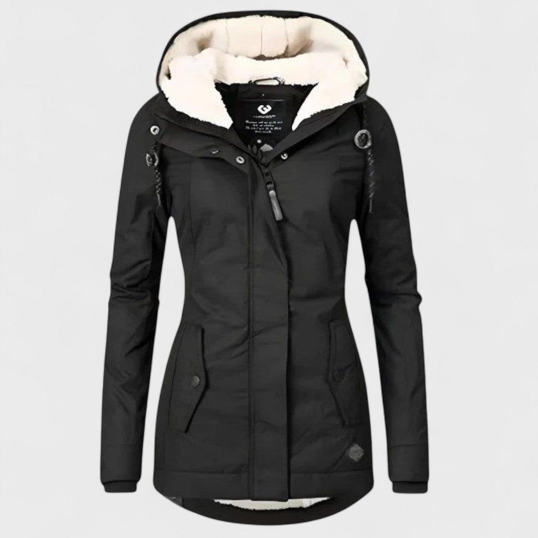 Waterdichte winterjas met capuchon