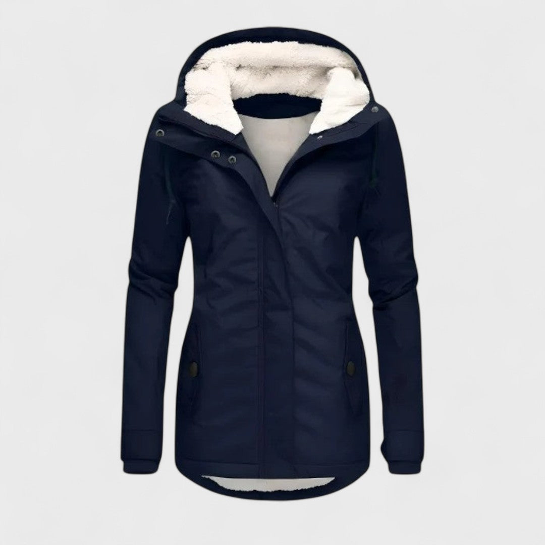 Waterdichte winterjas met capuchon