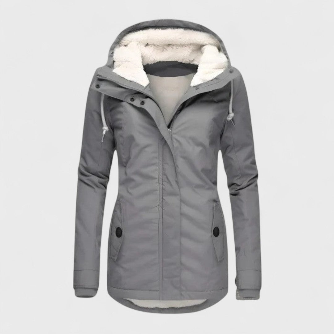 Waterdichte winterjas met capuchon