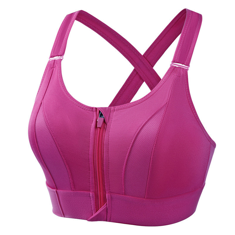 Reggiseno Fit con Zip Antitraspirante