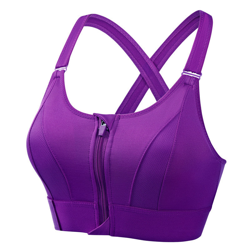 Reggiseno Fit con Zip Antitraspirante