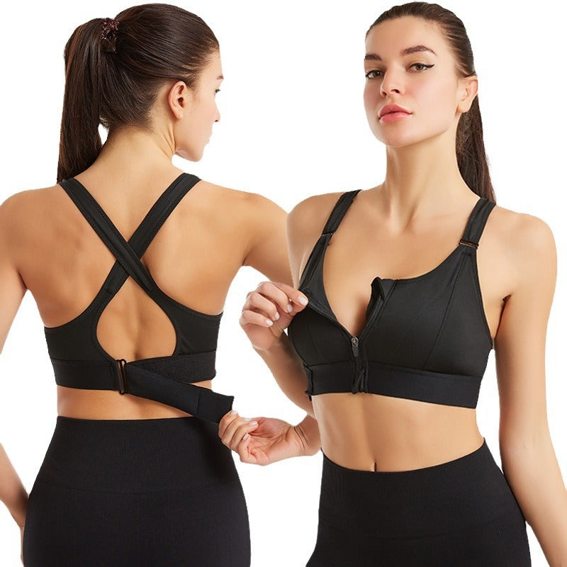 Reggiseno Fit con Zip Antitraspirante