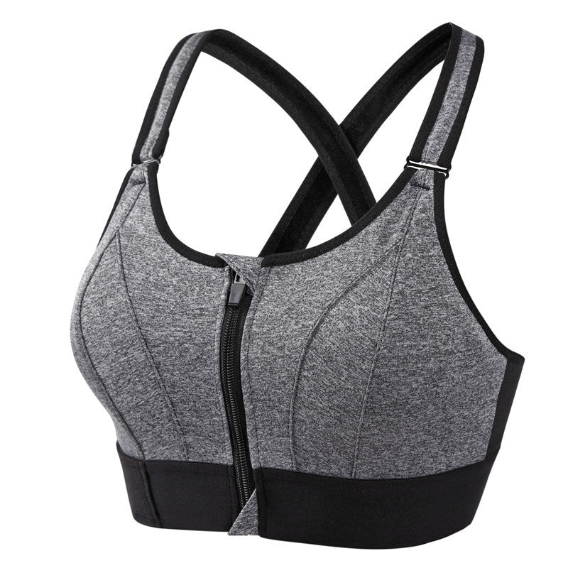 Reggiseno Fit con Zip Antitraspirante