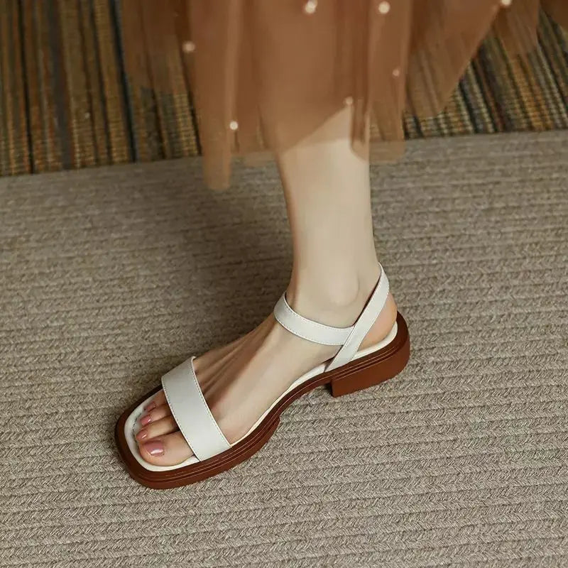 Sandali in pelle Juneya