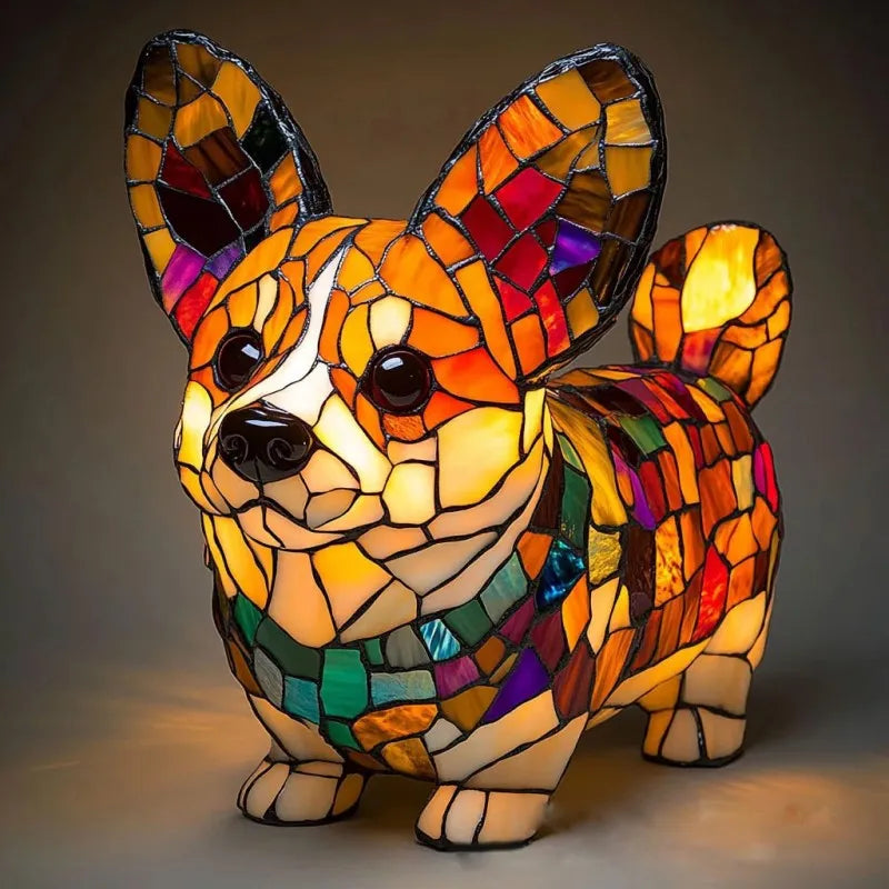 Pitchou – Stralende Corgi Lamp