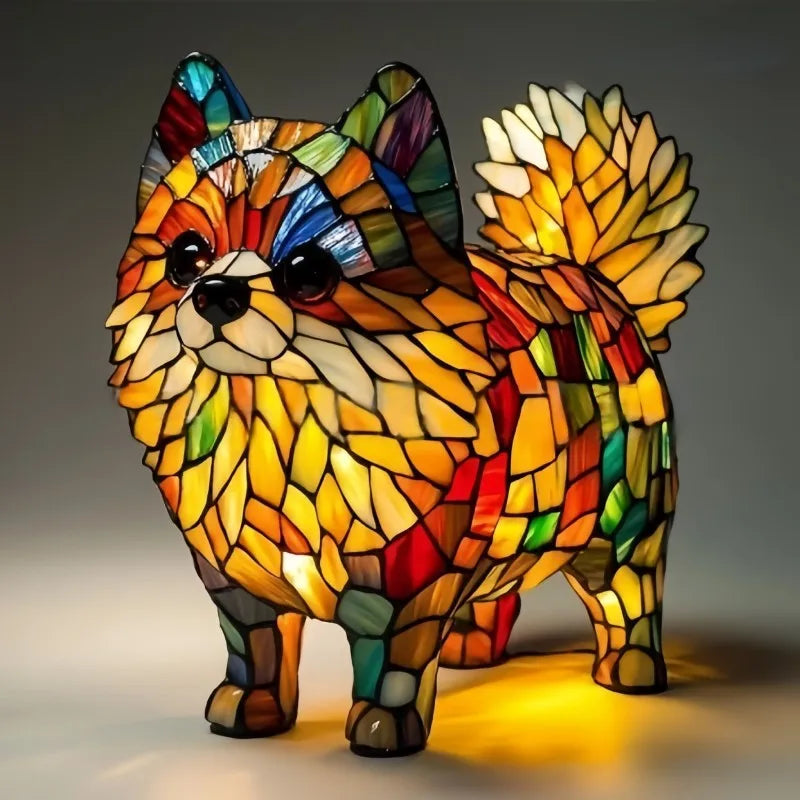 Poupi – Stralende Pomeriaan Lamp