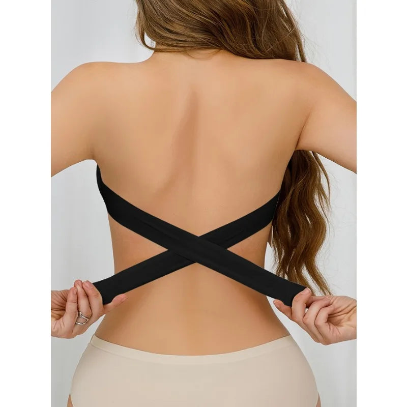 Reggiseno strapless con chiusura laterale