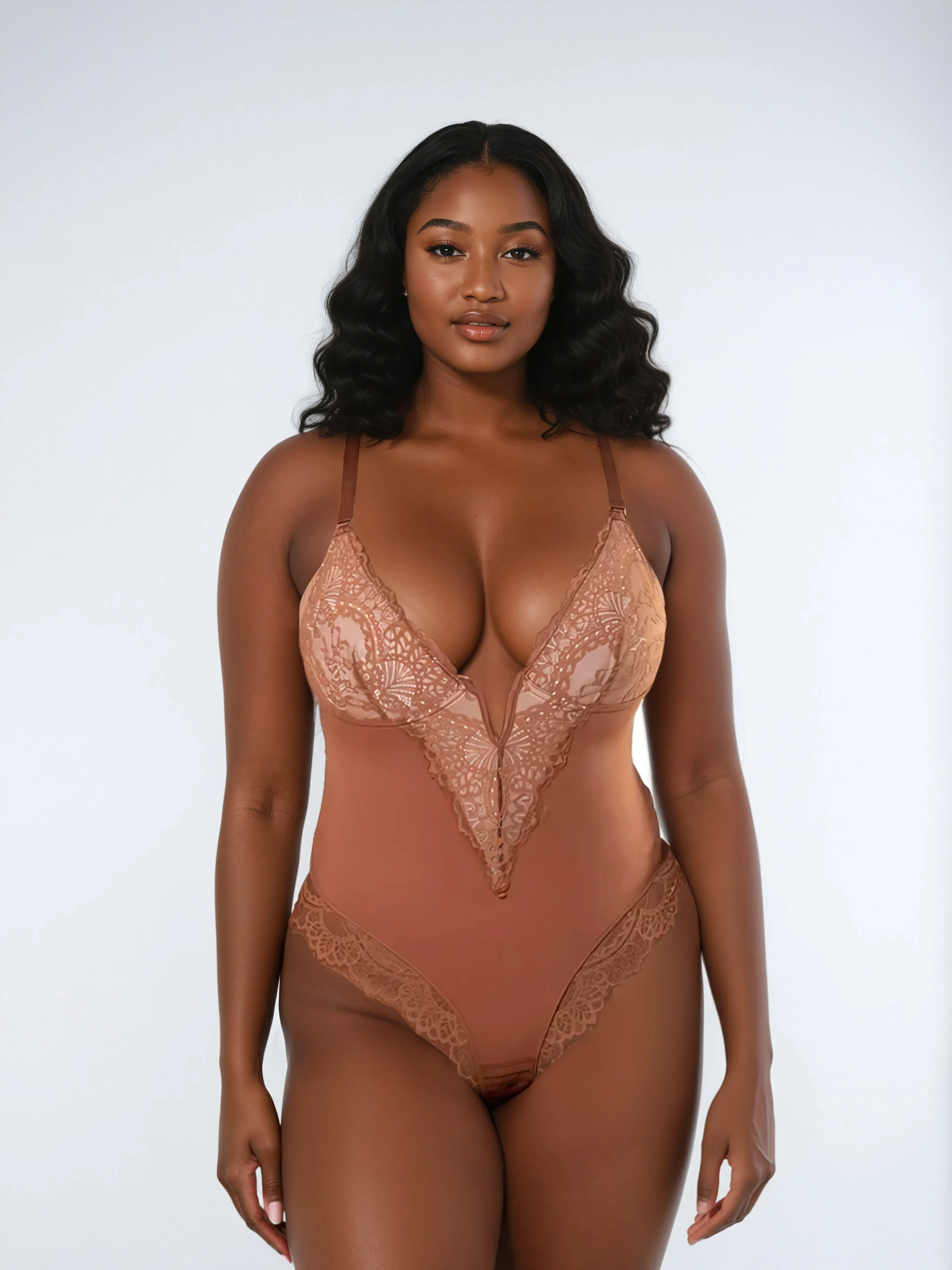 Luxe Kanten Bodysuit