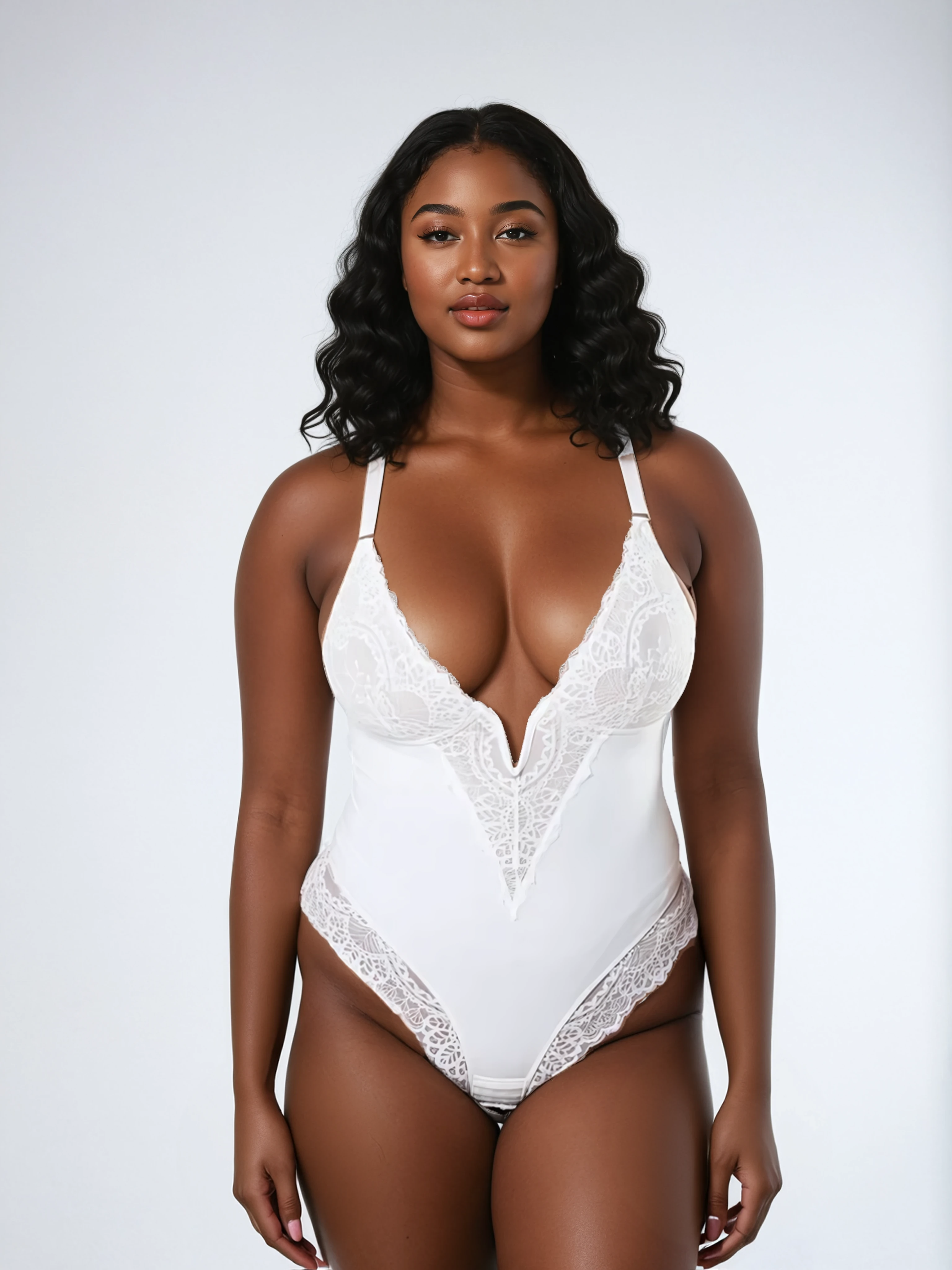 Luxe Kanten Bodysuit