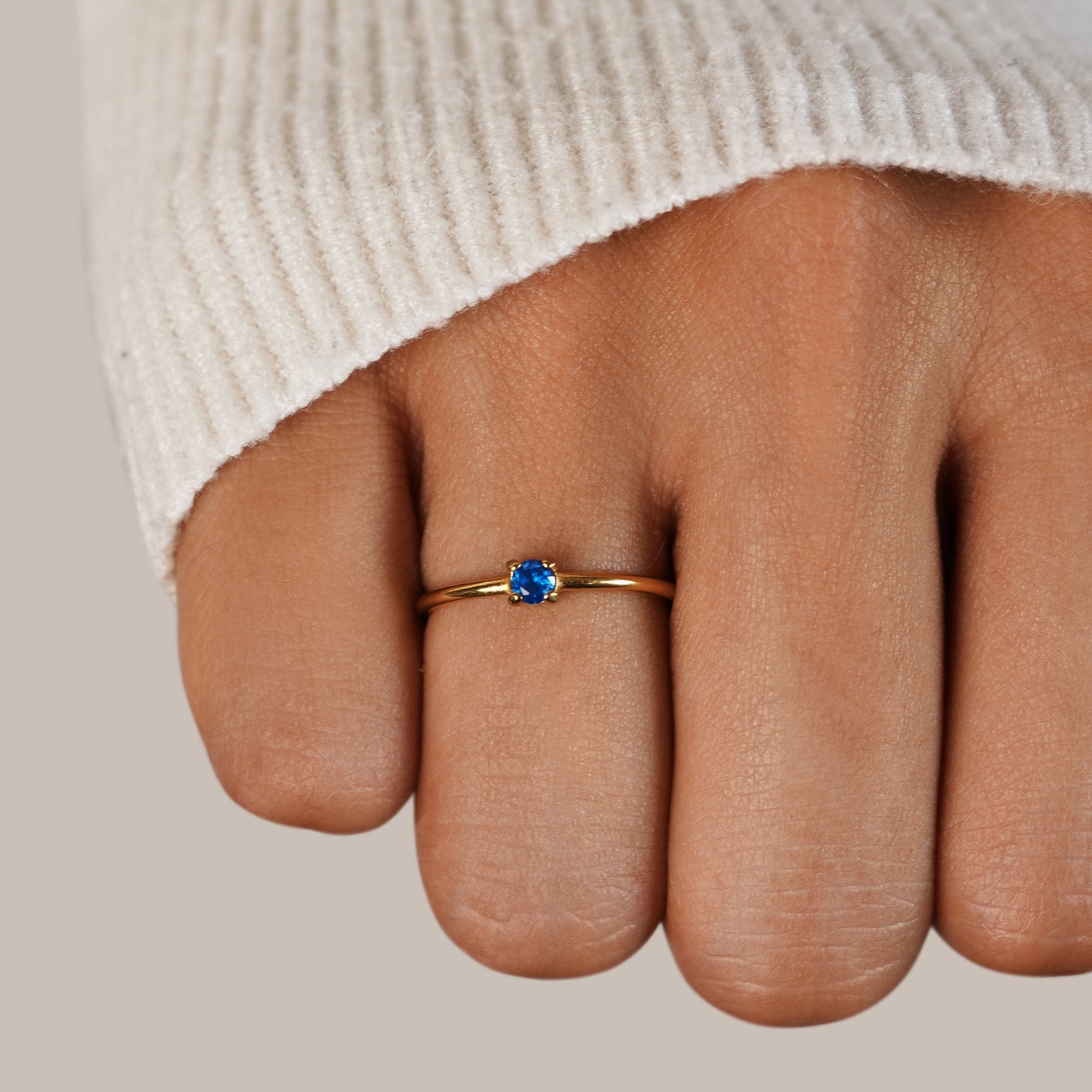 Geboorte-ringen 18K verguld