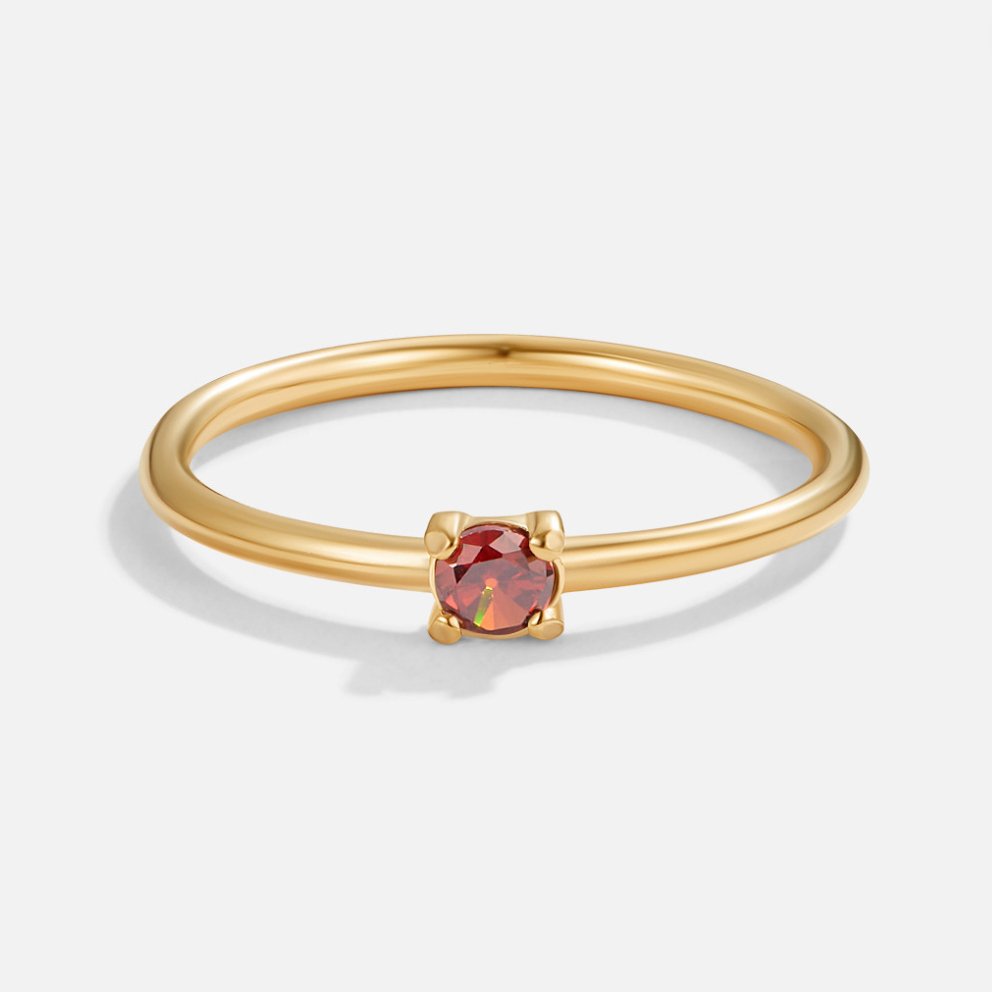 Geboorte-ringen 18K verguld