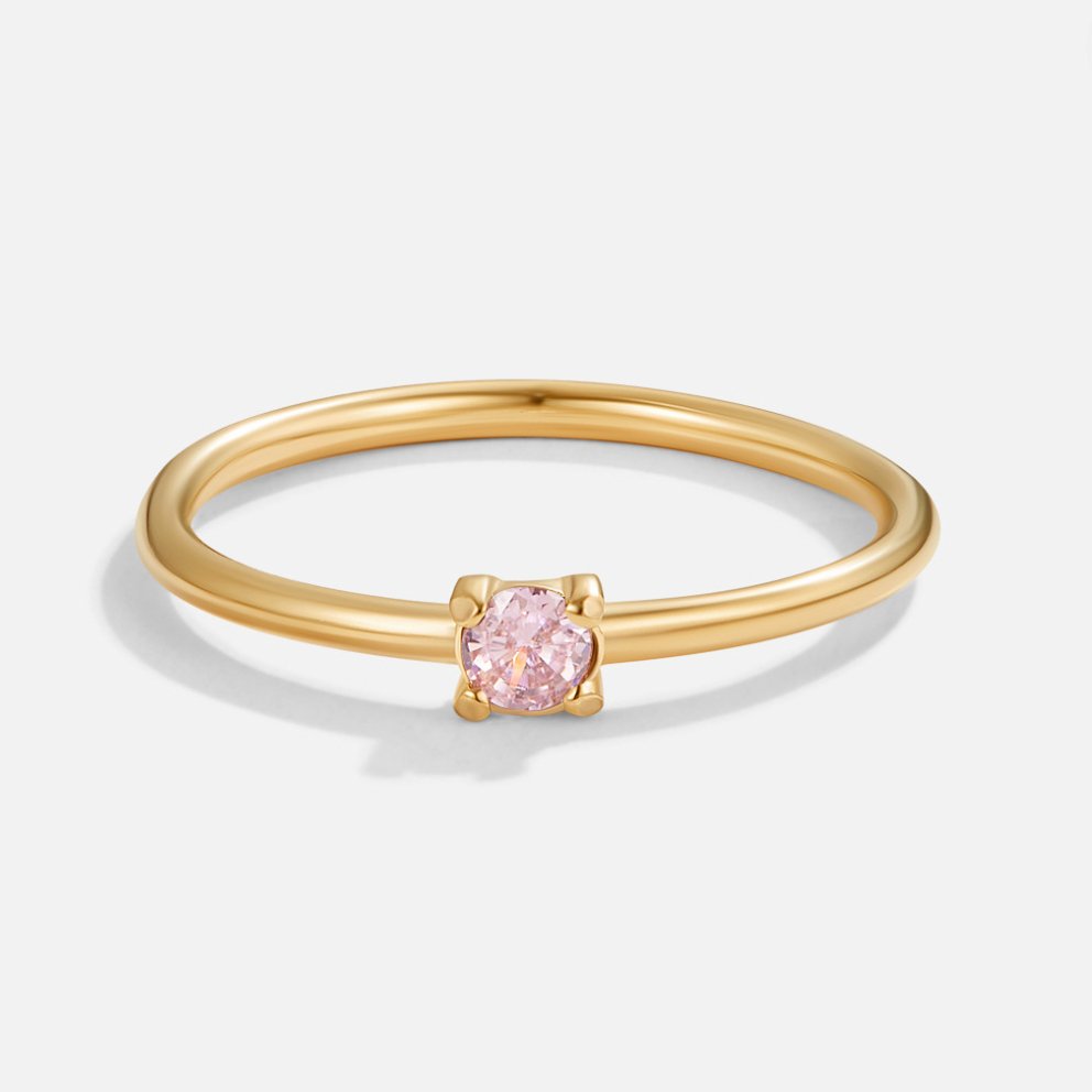 Geboorte-ringen 18K verguld