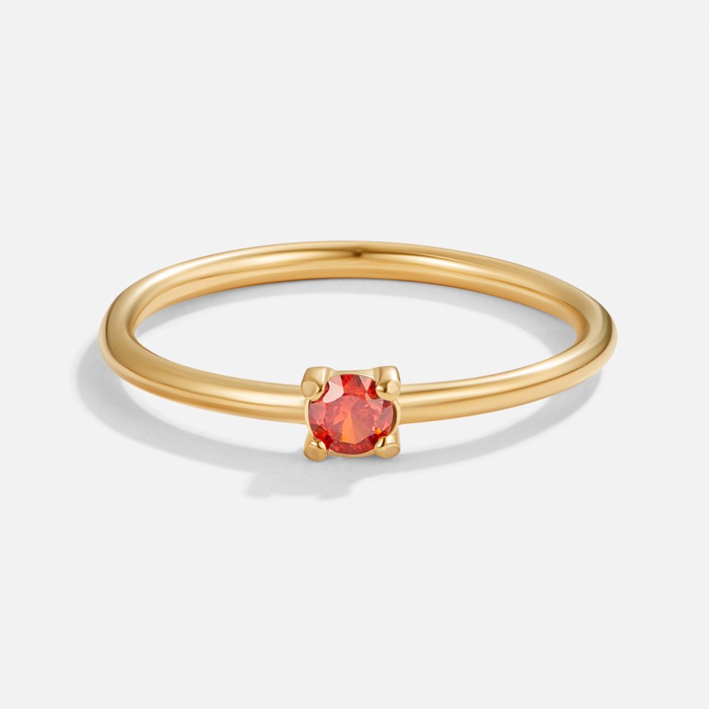 Geboorte-ringen 18K verguld