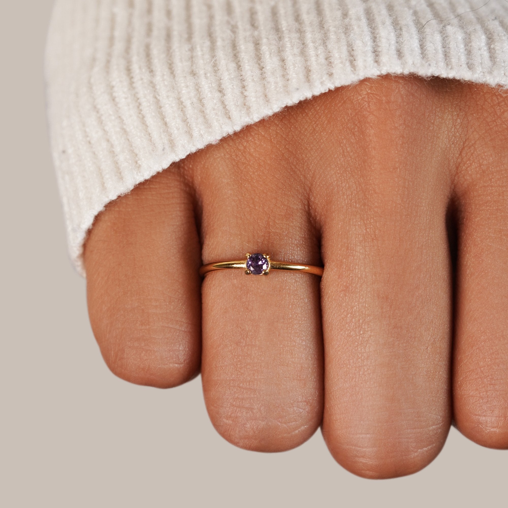 Geboorte-ringen 18K verguld