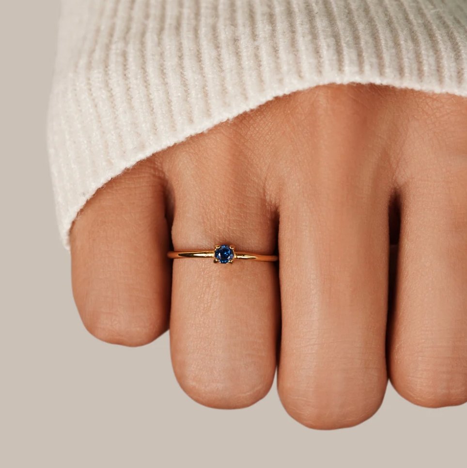 Geboorte-ringen 18K verguld