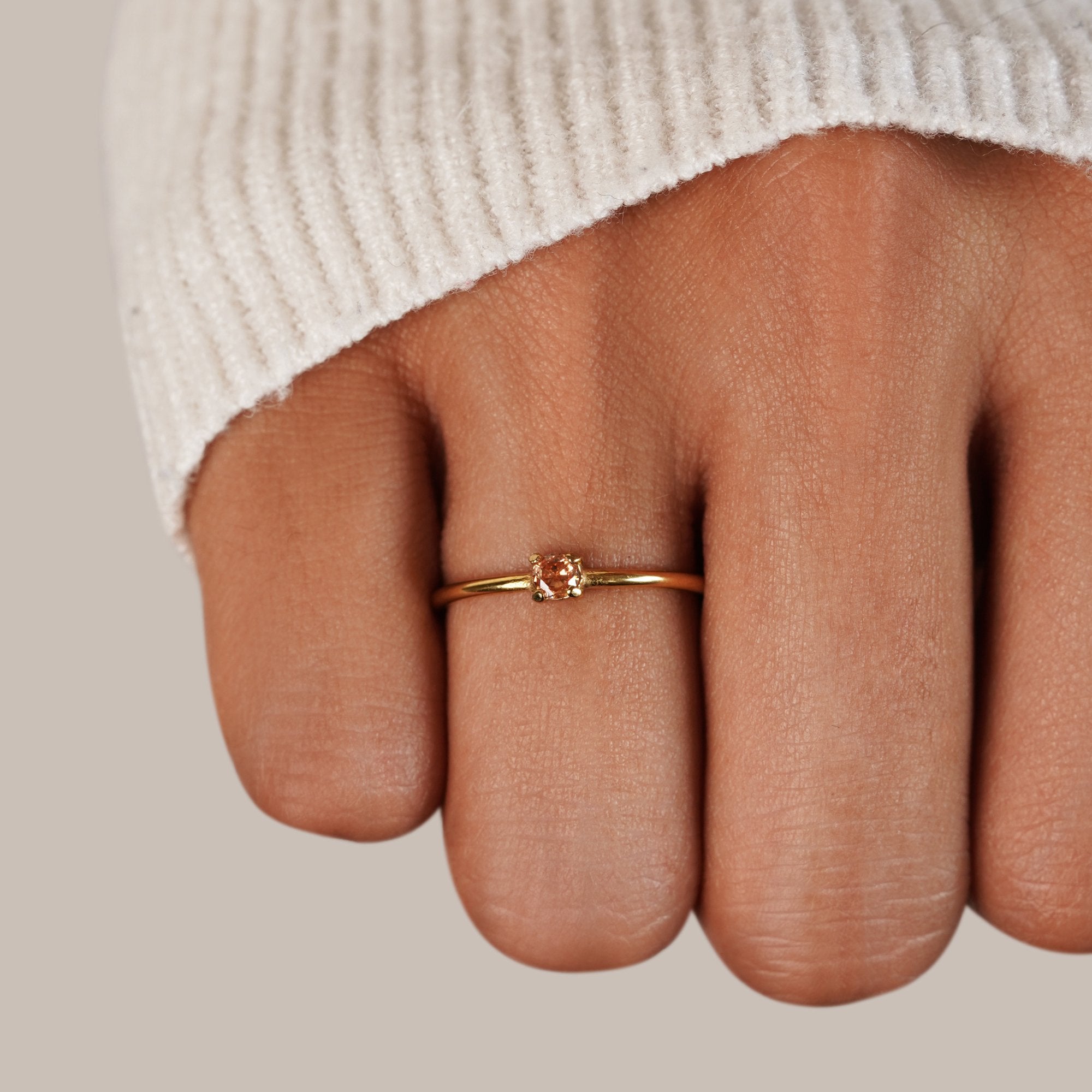 Geboorte-ringen 18K verguld