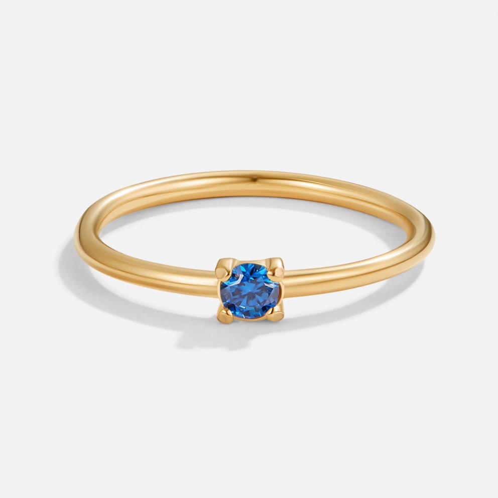 Geboorte-ringen 18K verguld