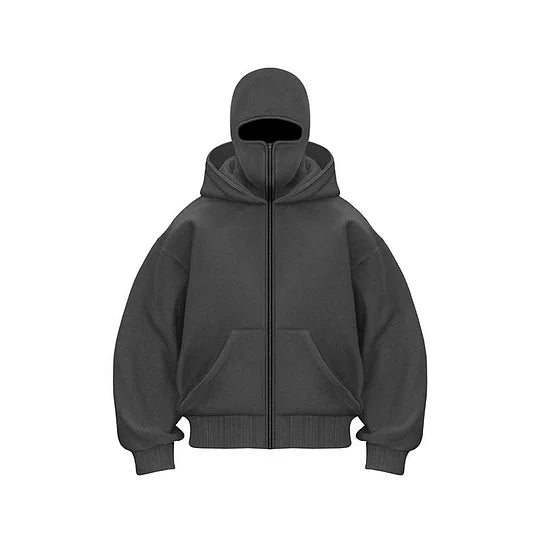 Modieuze tweelaagse hoodie met capuchon