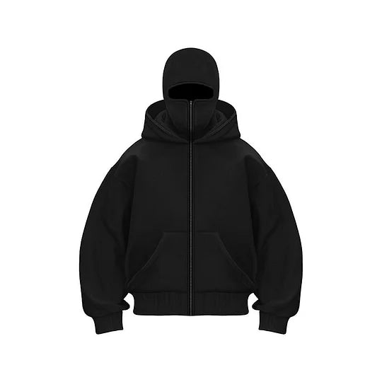 Modieuze tweelaagse hoodie met capuchon