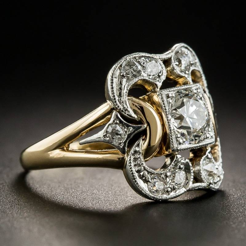 Zirkelglans Gouden Ring