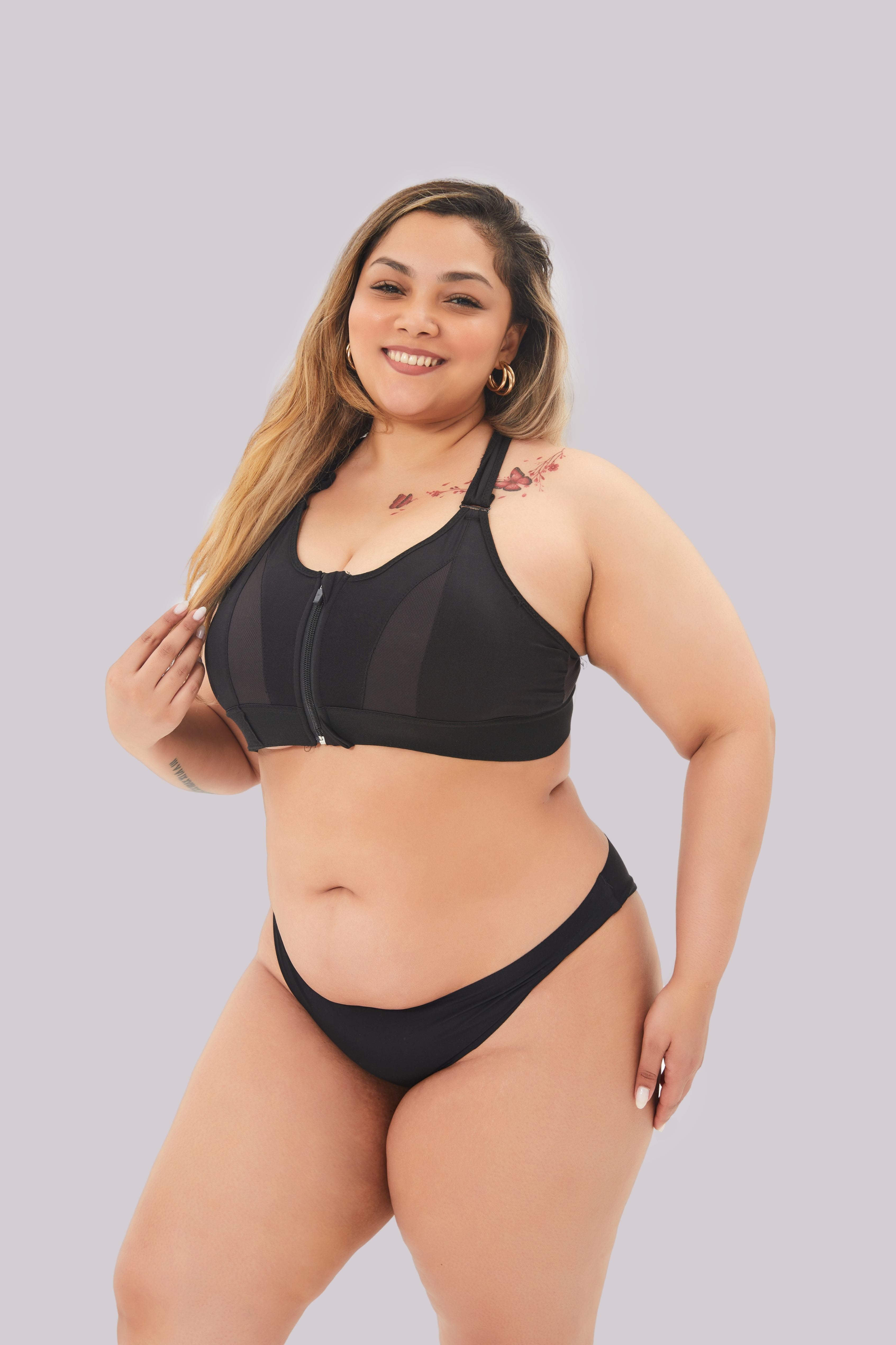 Schokbestendige Push-Up Sport BH