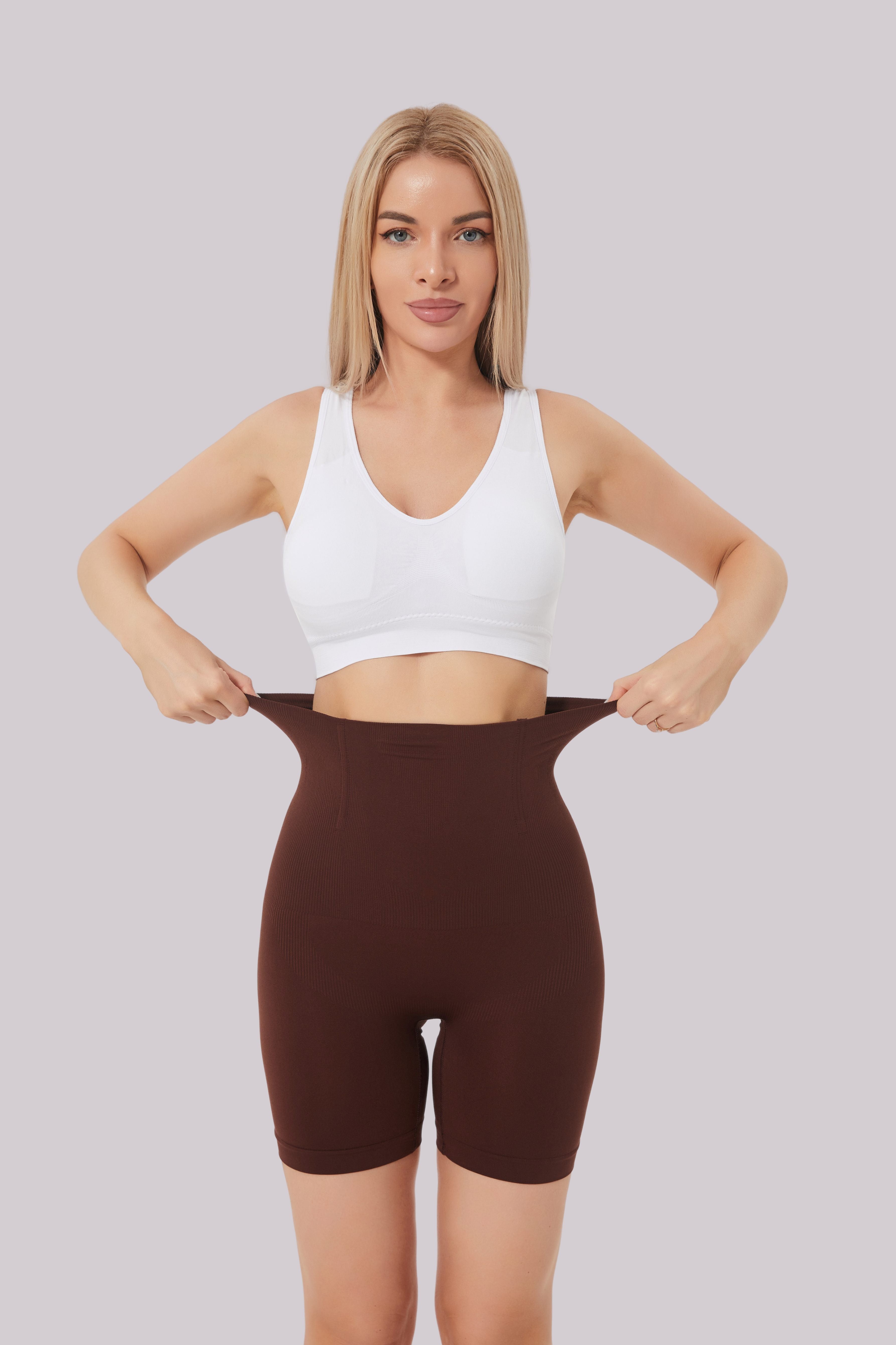 High-Waisted Shaper Shorts