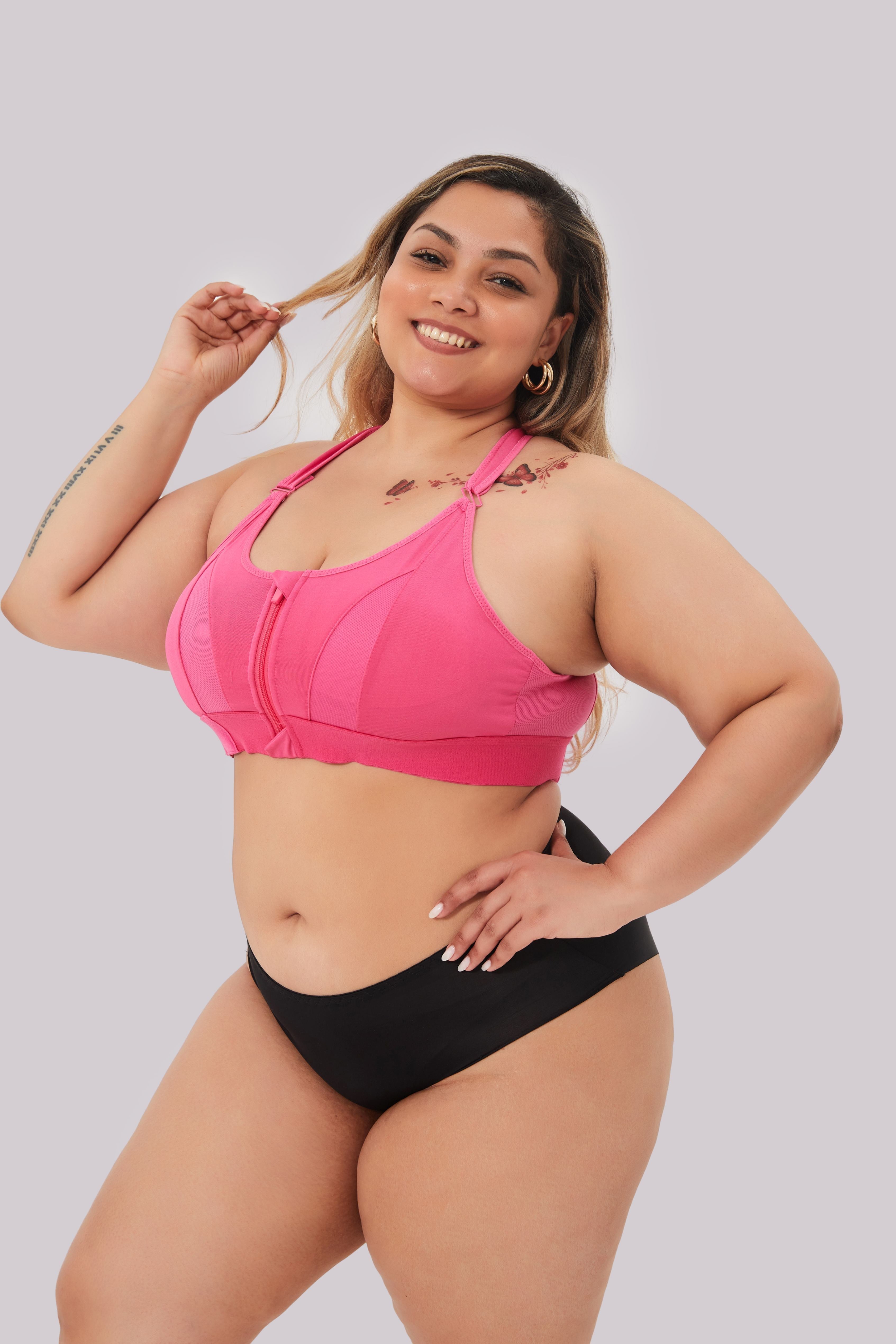 Schokbestendige Push-Up Sport BH