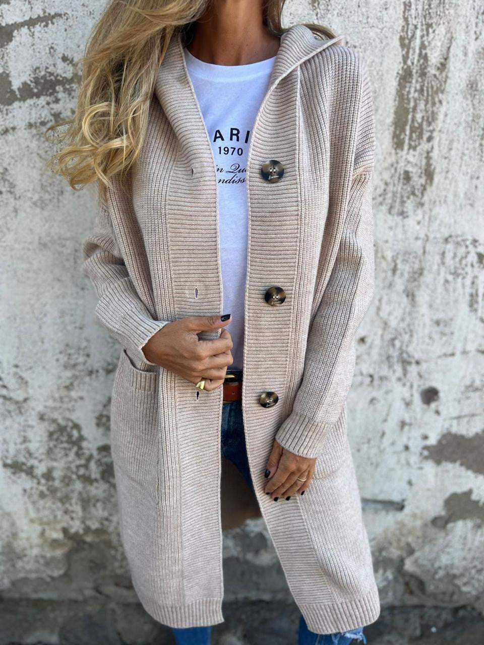 Elegante lange cardigan