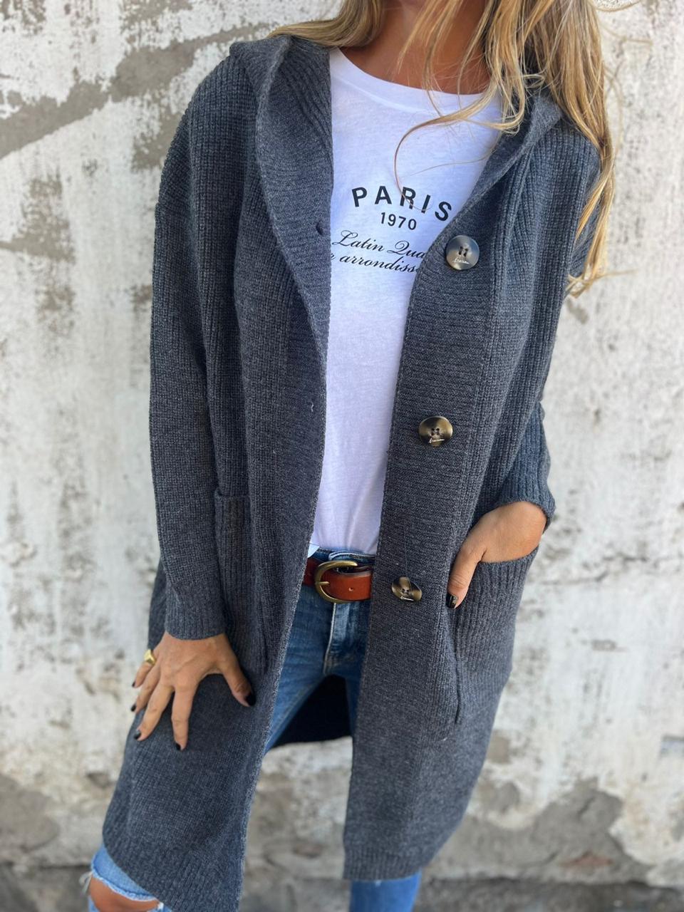 Elegante lange cardigan