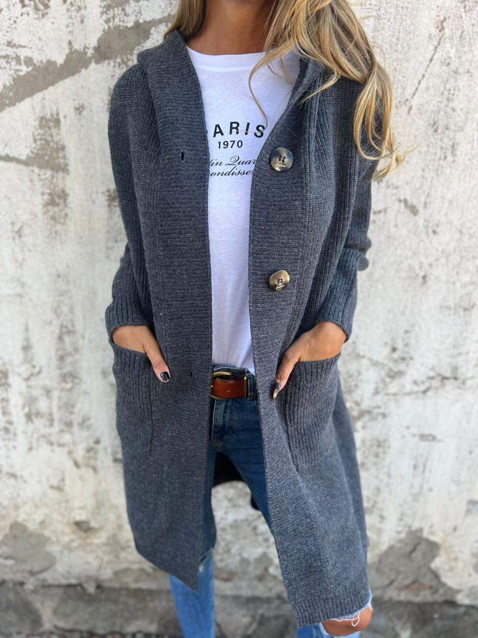 Elegante lange cardigan