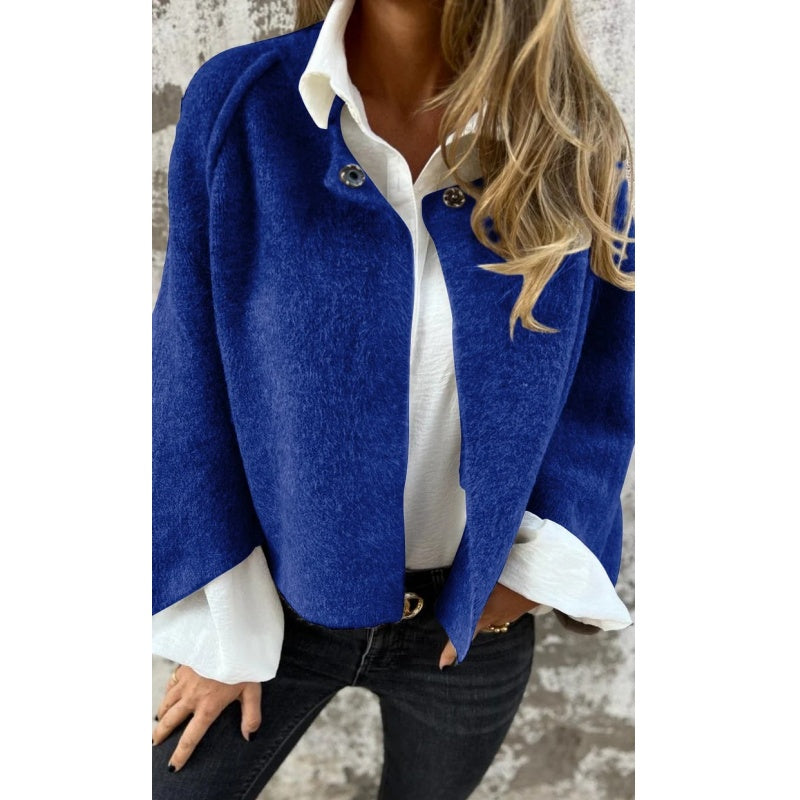 Kort elegant jasje met uitlopende mouwen
