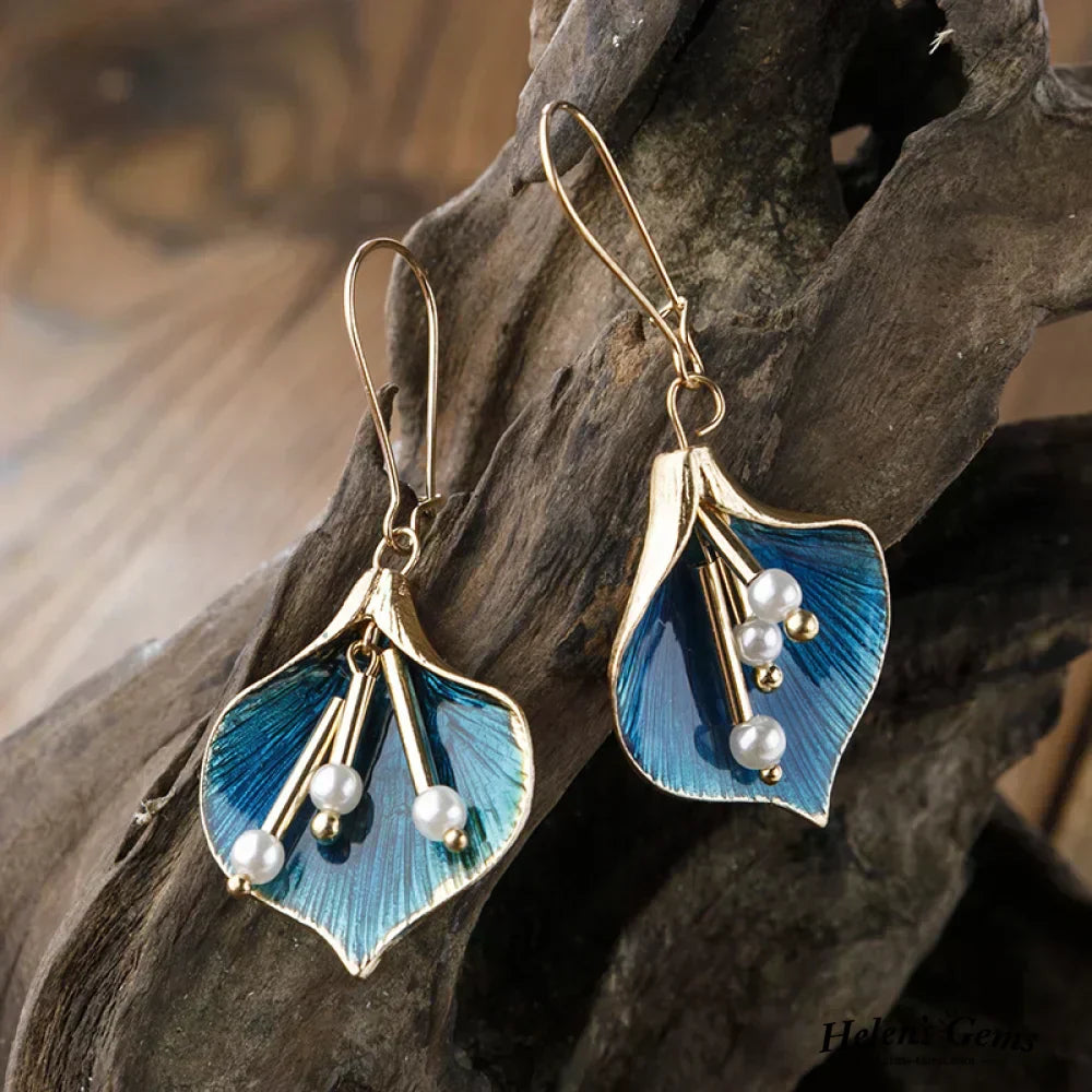 Ocean Lily Oorhangers